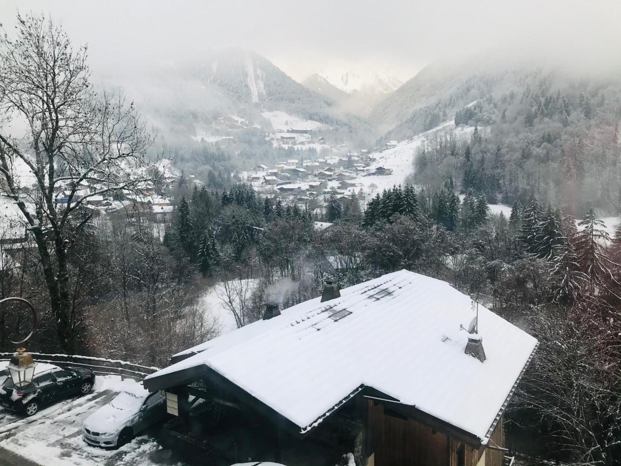 Chalet La Grande Vue Saint-Jean-dʼAulps Eksteriør billede