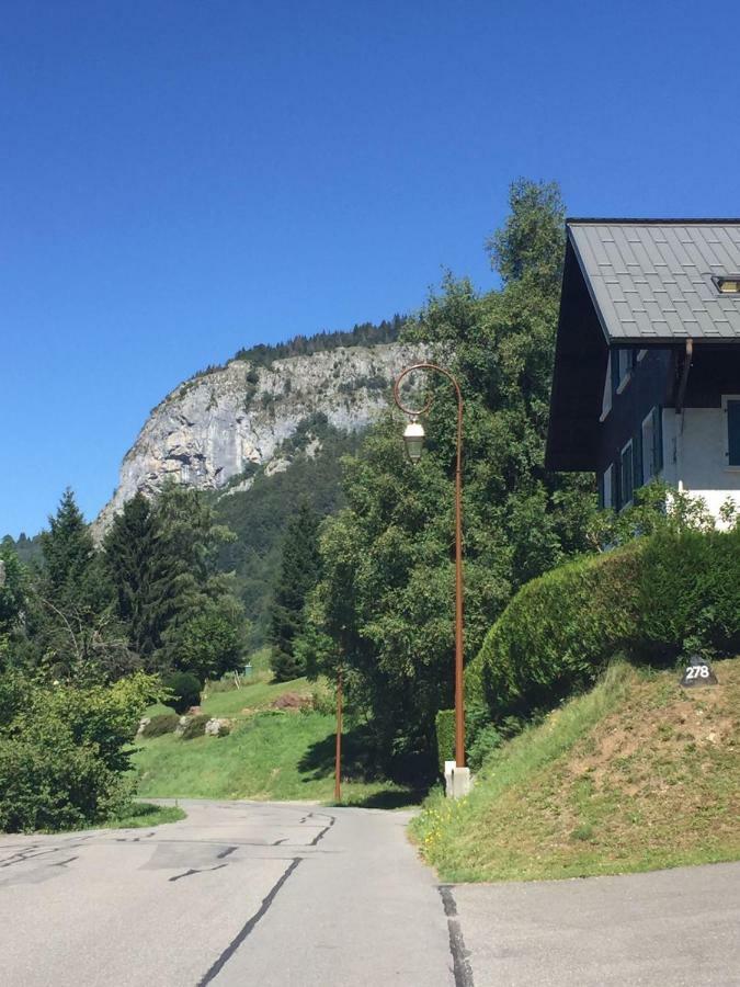Chalet La Grande Vue Saint-Jean-dʼAulps Eksteriør billede