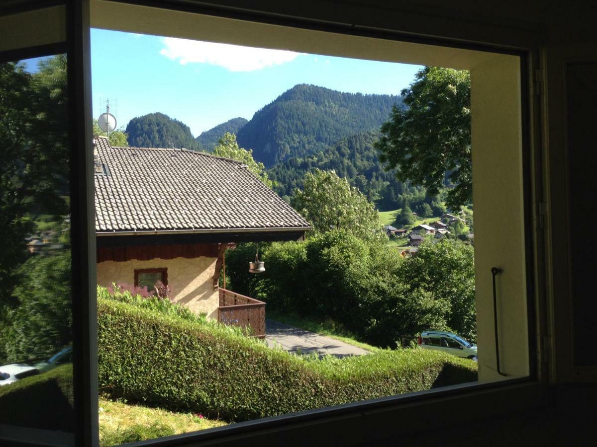 Chalet La Grande Vue Saint-Jean-dʼAulps Eksteriør billede