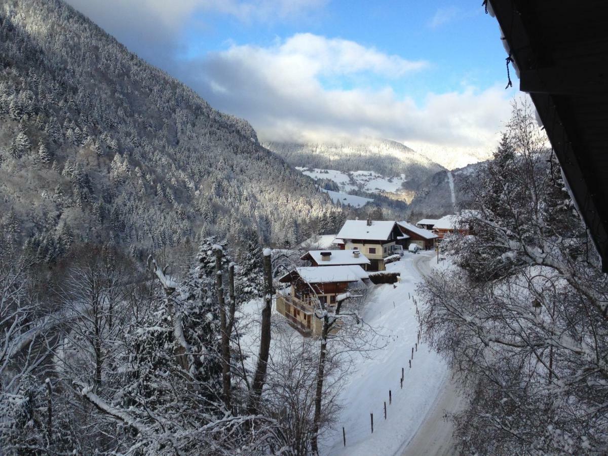 Chalet La Grande Vue Saint-Jean-dʼAulps Eksteriør billede