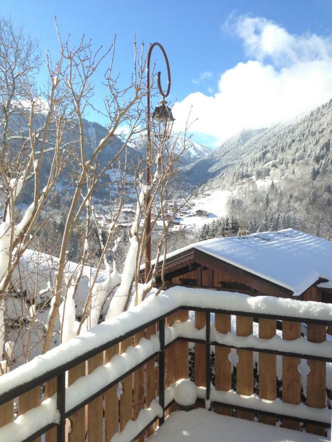 Chalet La Grande Vue Saint-Jean-dʼAulps Eksteriør billede