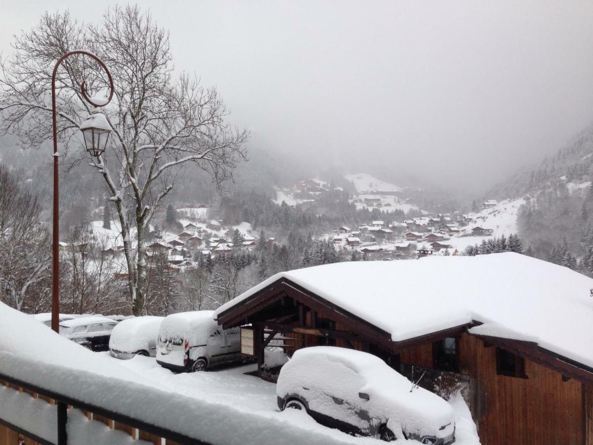 Chalet La Grande Vue Saint-Jean-dʼAulps Eksteriør billede